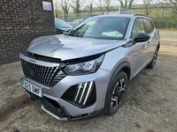 2025 PEUGEOT 2008 100kW Allure 50kWh 5dr Auto Damaged Salvage