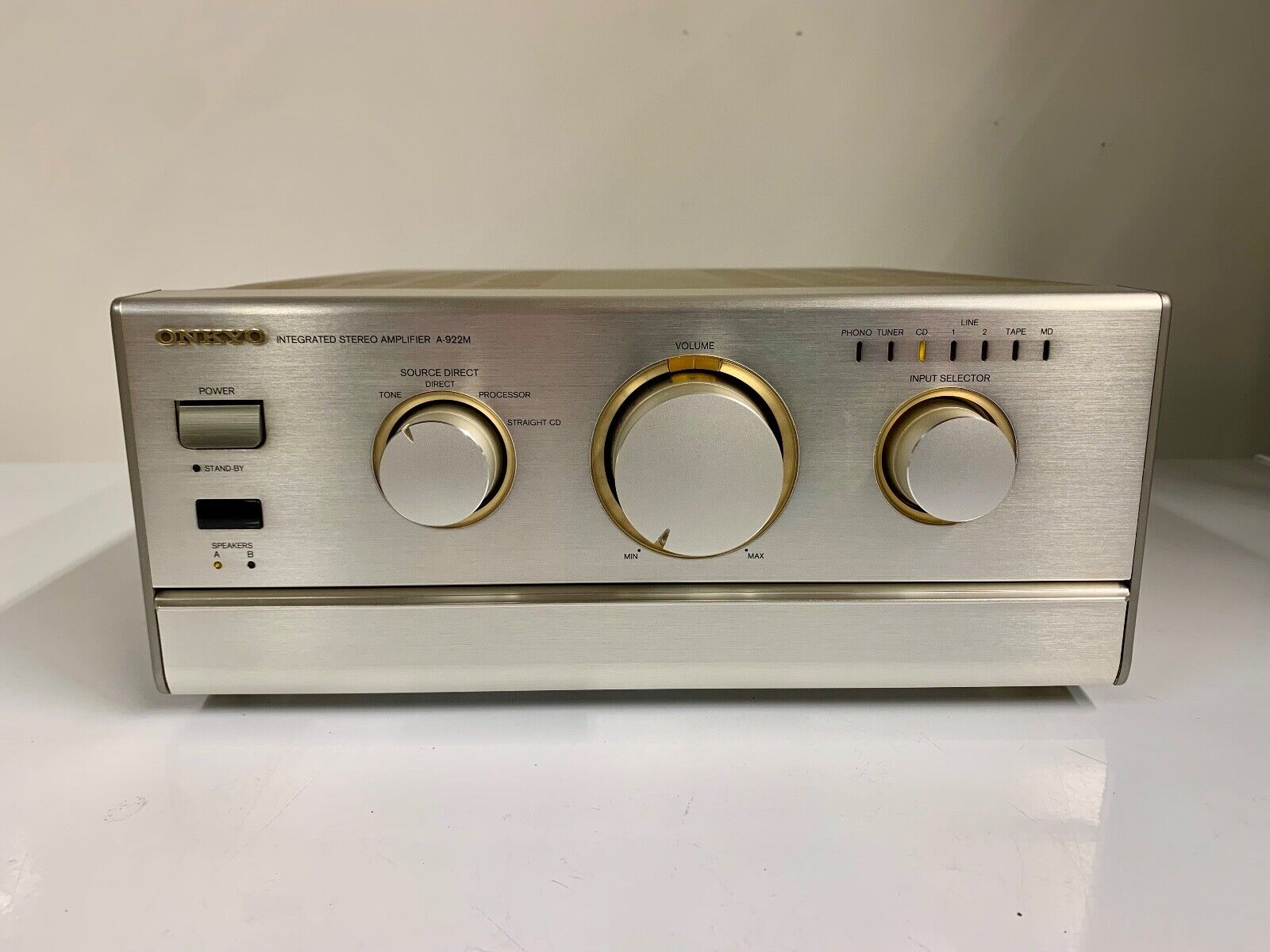 Onkyo A-922M 2x60W (4Ω) / 2x43W (8Ω) Channel Retro Classic Onkyo A-922M 2x60W (4Ω) / 2x43W (8Ω) Channel Retro Classic