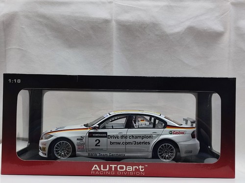 1円～ オートアート 1/18 BMW 320i WTCC 2005 Plain Body Version /ミニカー Autoart 1⁄18 2007 BMW 320i E90 WTCC Team Germany  2