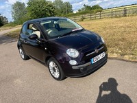 2014 FIAT 500 LOUNGE 1.2 PETROL MANUAL PURPLE