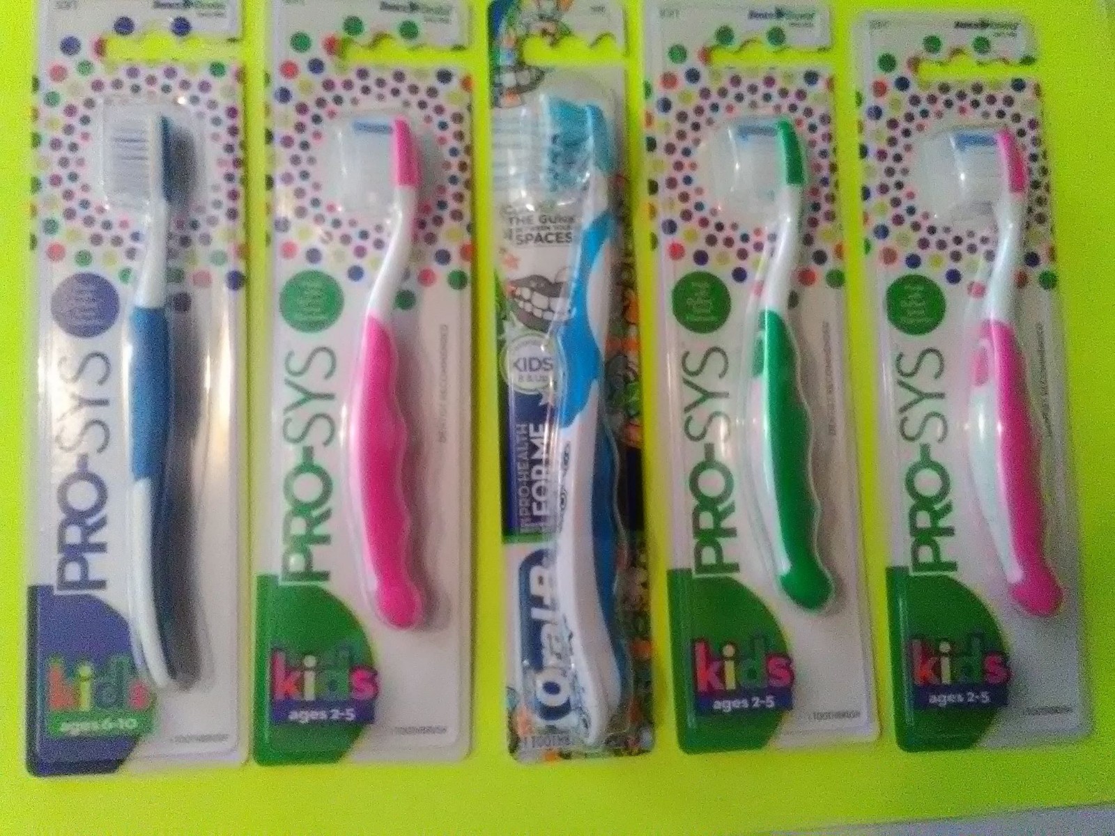 5 Pro Sys Kids Mixed Tooth Brush
