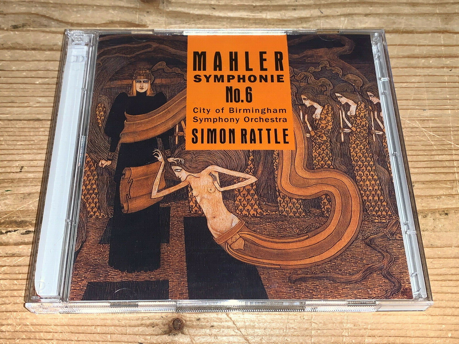 Mahler Symphony No.6 SIMON RATTLE EMI DIGITAL 2CD CDS