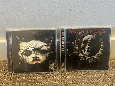 Arch Enemy 2 CD Metal Lot - Black Earth [Japan Bonus Tracks] + Doomsday Machine
