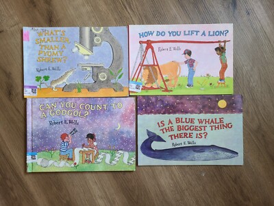 Robert E. Wells Book Lot - 4 Books