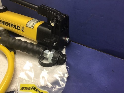 ENERPAC RCS-201 Hydraulic Cylinder Set P142 Pump 20 tons 1-3/4” Stroke NICE!