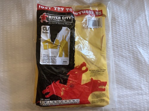 River City Garments An MCR Safety brand 3pc Rainwear Classic 200J Size 2X-Yellow