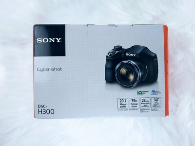 Sony Cyber-shot DSC-H300 20.1 MP Digital Camera - Black