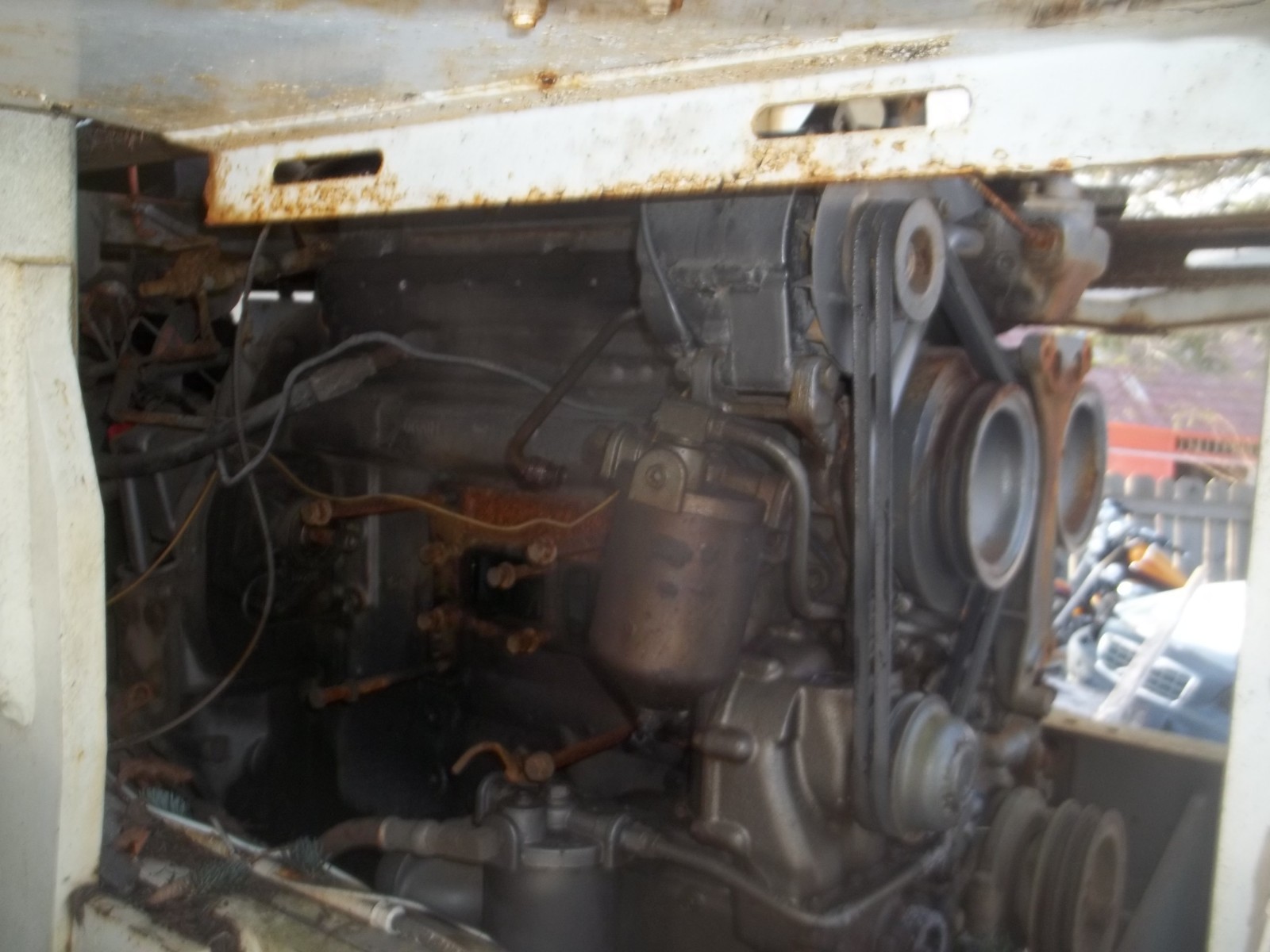 Clark front end loader/wheel loader 4 cyl detroit military