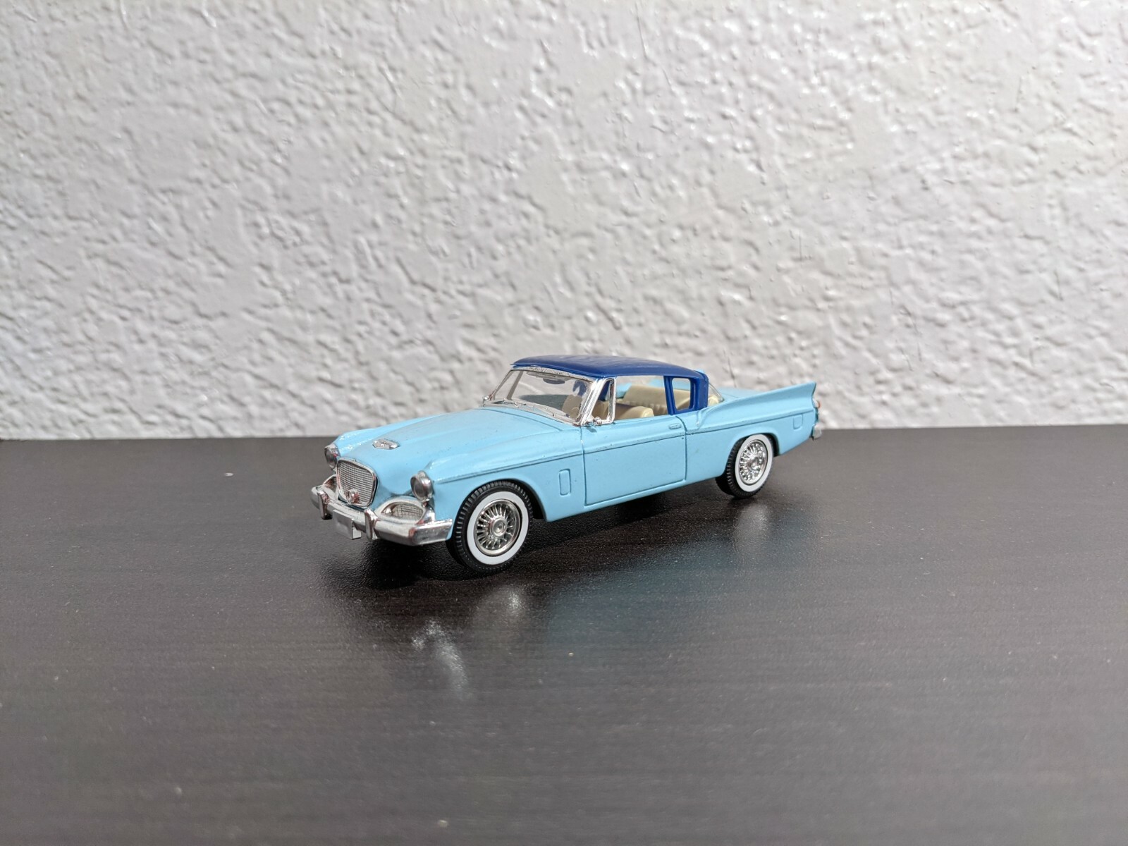 1/43 Solido 1957 Studebaker Silver Hawk 09-89 Made in France