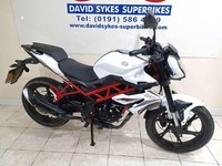 Benelli BN125 SPORT  75-REG ONLY 1010 MILES £2399.OTR