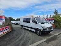 2014 ON 64 PLATE MERCEDES BENZ SPRINTER 516 CDI TRW LWB DIESEL CREW VAN 87K ULEZ