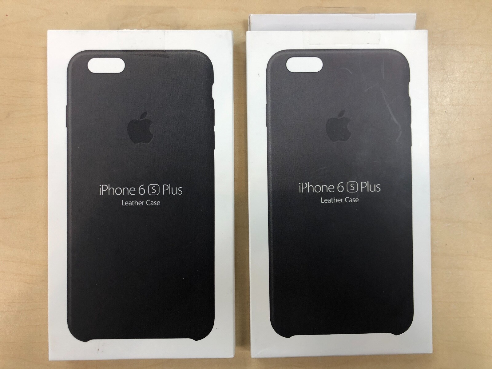 Used Genuine Apple Leather Case For iPhone 6+ Plus / 6s+