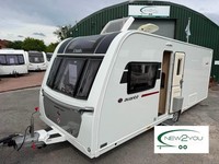 2020 Elddis Avante 554 - 4 Berth TRANSVERSE BED Caravan - STOCK H115