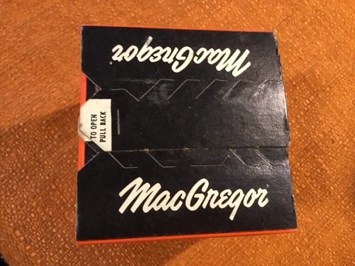 VINTAGE MACGREGOR OFFICIAL LEAGUE BASEBALL B73C UNOPENED UNUSED ORIGINAL BOX??