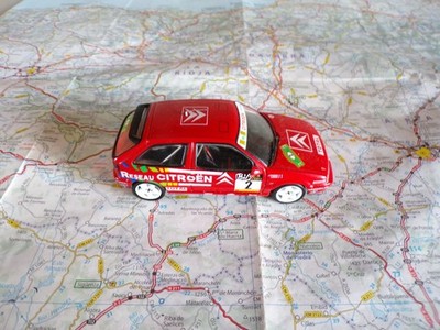 CITROEN ZX n°2  Rallye du Rouergue 1994 Beguin IXO 1/43