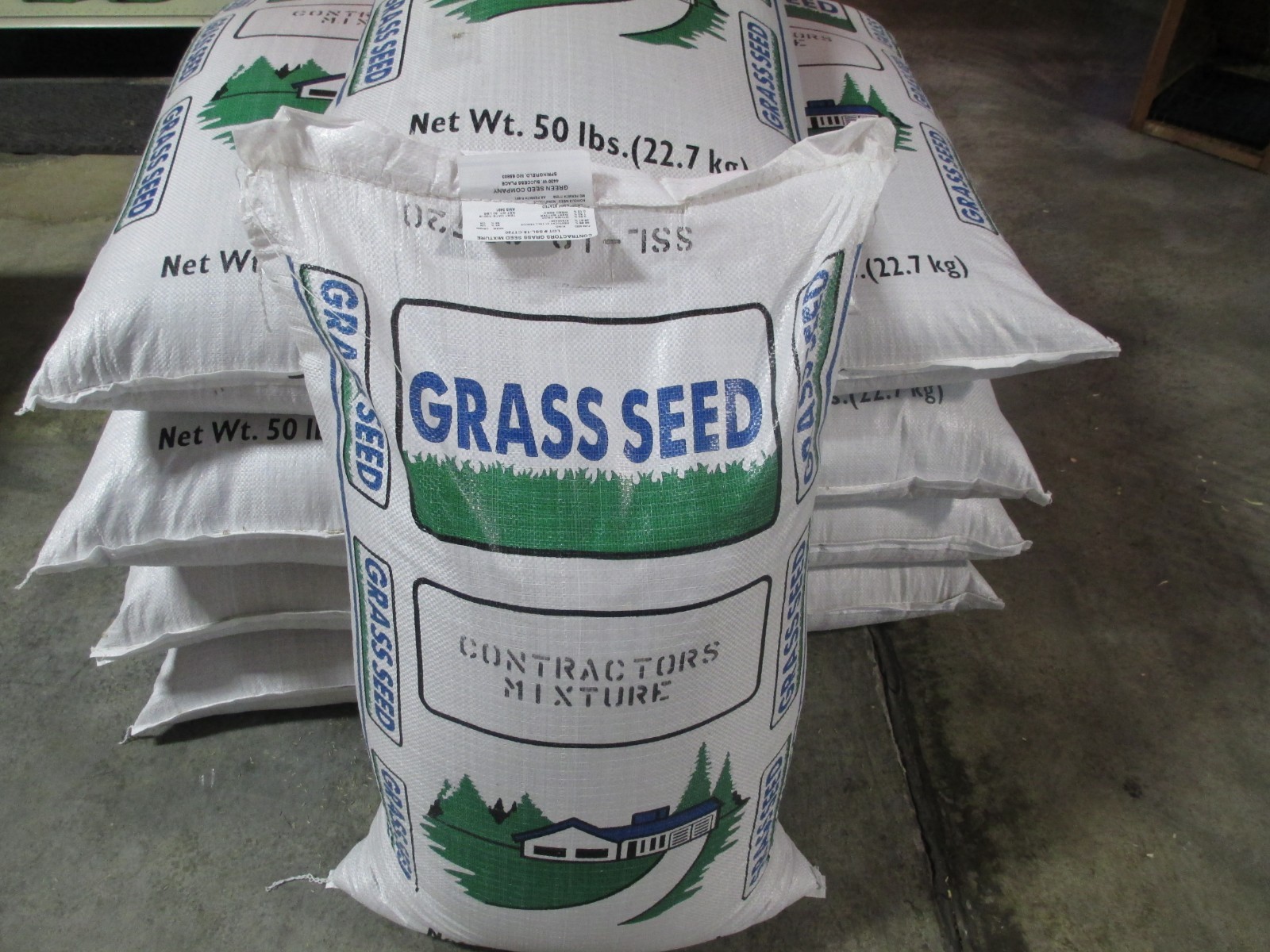 New CONTRACTOR'S MIX GRASS SEED Kentucky 31 Ryegrass Quick Germination Full Sun