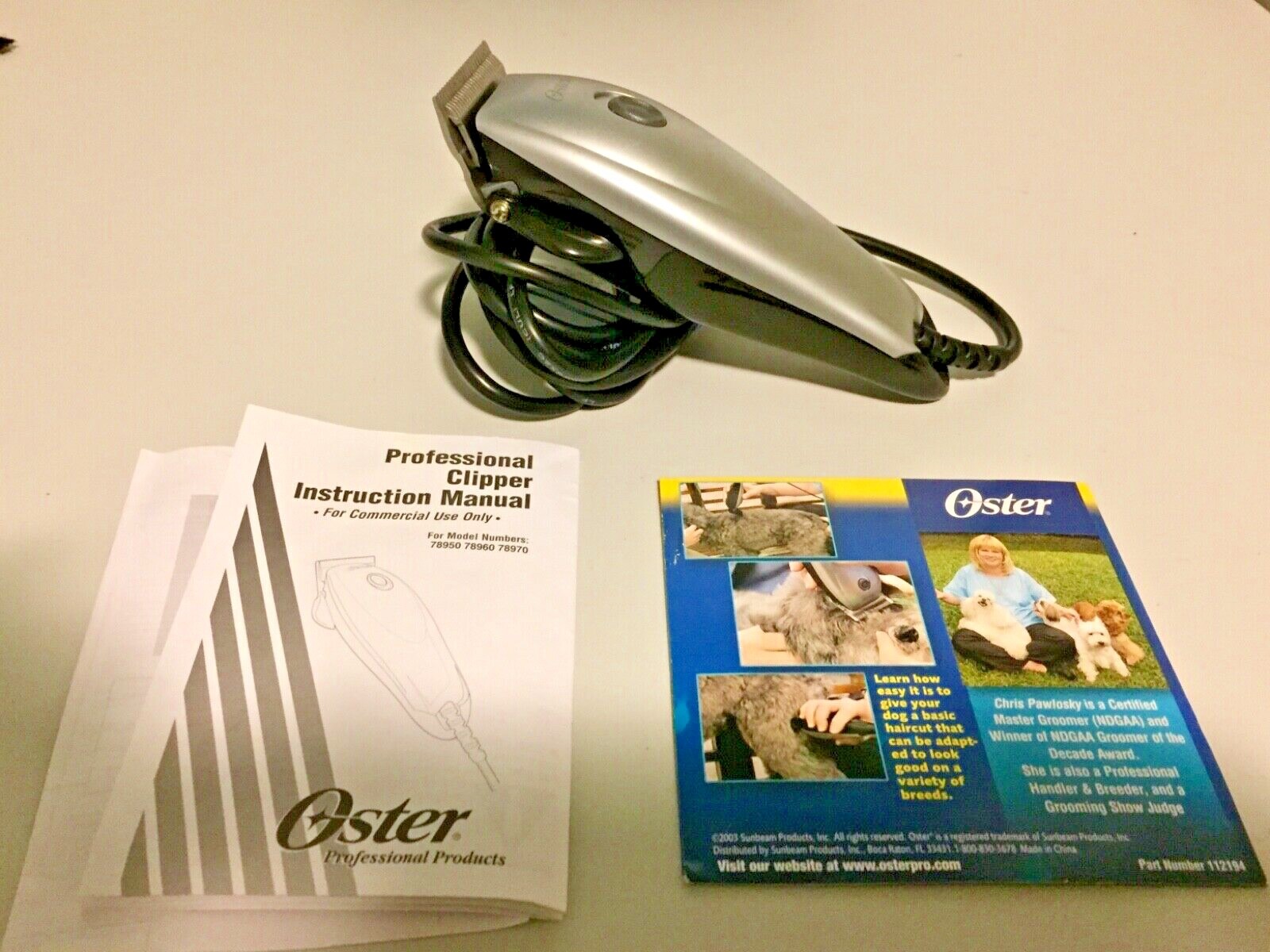 Oster Professional Hair Cutter/ Clippers for Animals  #78950-100