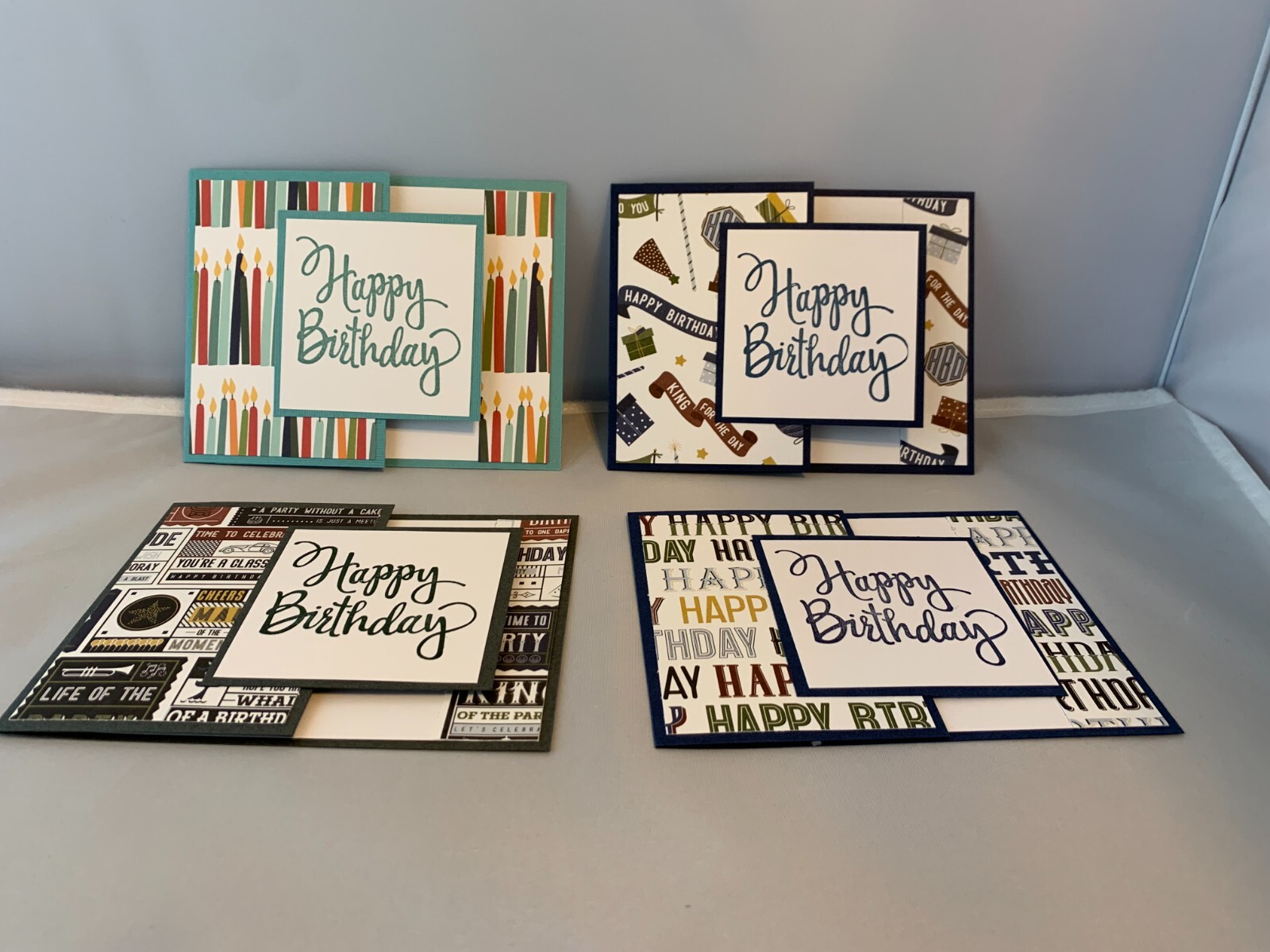Stampin Up Card Kit set of 4 