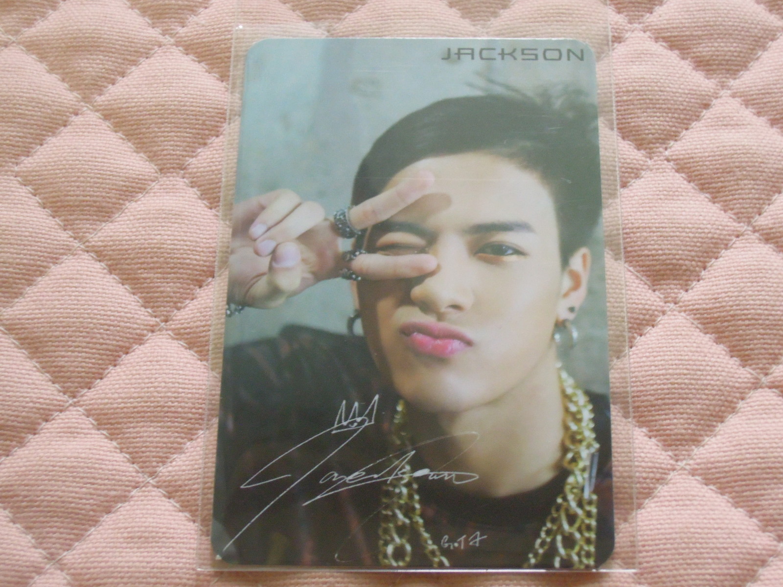 Ver Jackson Got7 1st Mini Album Got It Girls Girls Girls Photocard K Pop