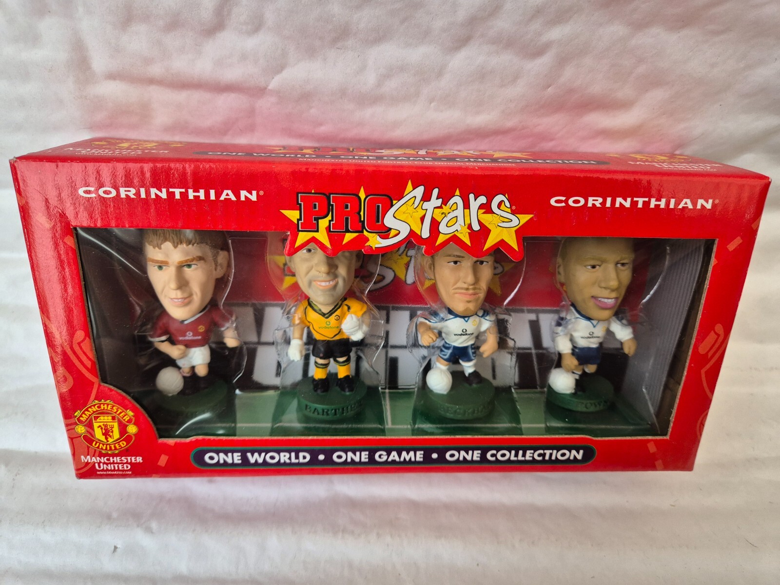 CORINTHIAN PROSTARS 2001 MANCHESTER UNITED 4 FIGURES PACK