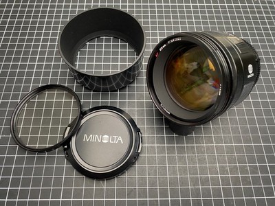Minolta AF 85mm f/1,4 ✅ Clean, Fast Portrait Lens, Sony A Mount