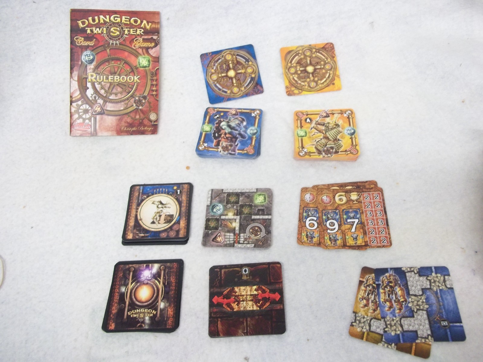 DUNGEON TWISTER CARD GAME OUT OF PRINT FACTORY SEALED BRAND NEW