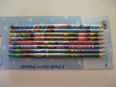 8 pack color pencils disney pixar toy story