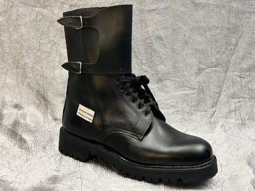 Soldini Authentic Military Combat Italian Leather Boots Size