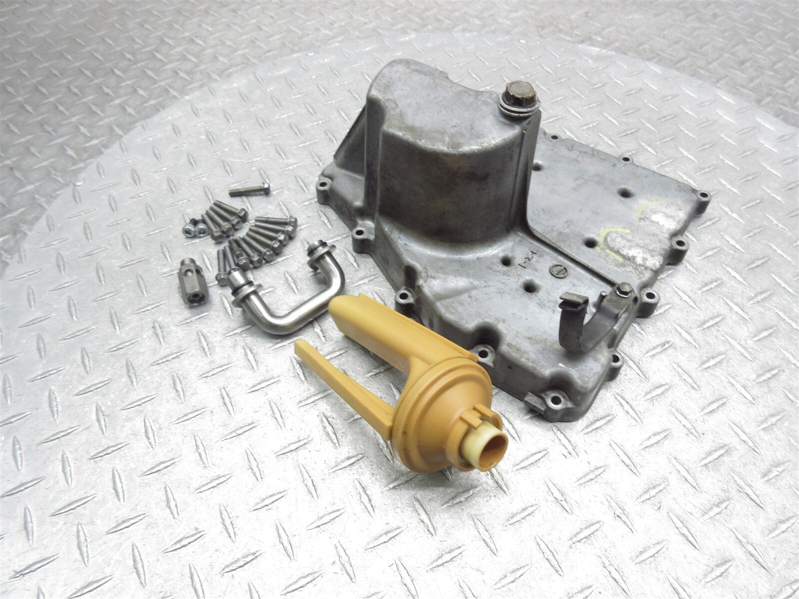 【パドロック付き】オールインBB 2005 05-06 Kawasaki ZX6R Ninja 636 ZX636 Oil Pan Sump Engine