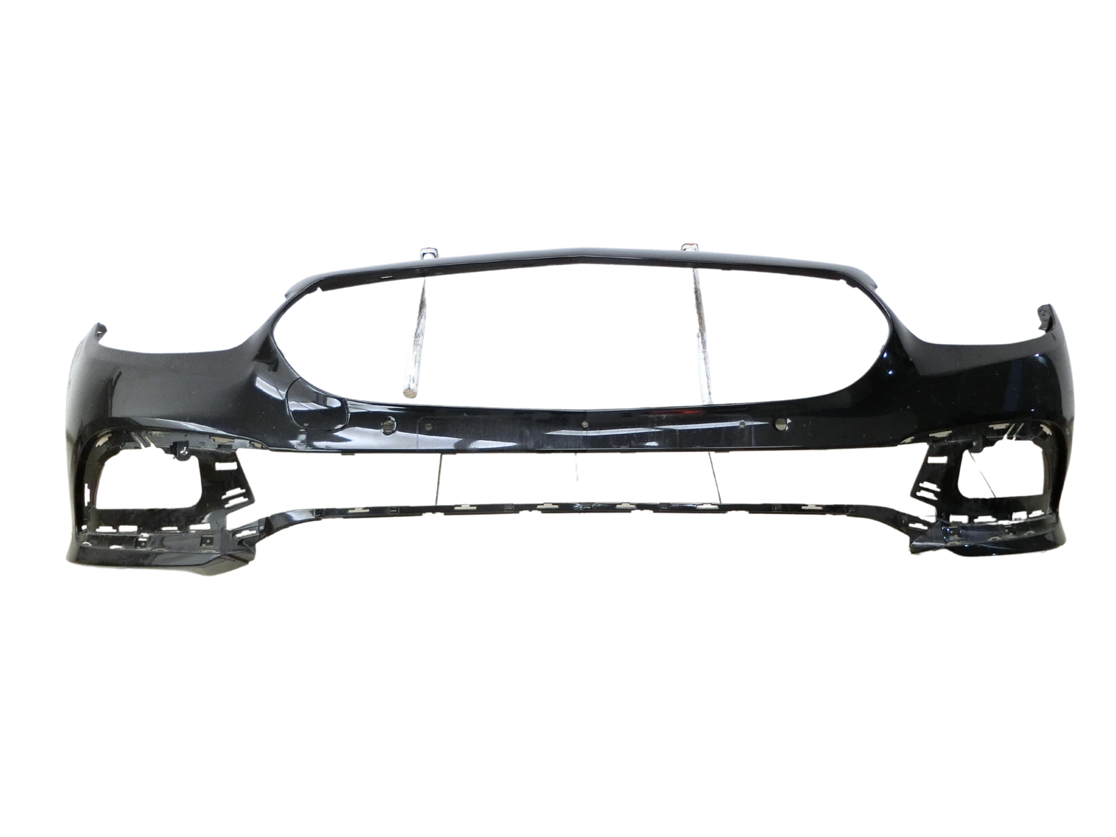 Mercedes-Benz E-Klasse W213 ab 20 Mopf Stoßstange Frontschürze Vorne Luxury ART PTS SRV Obsidianschwarz 9999  - Bild 1