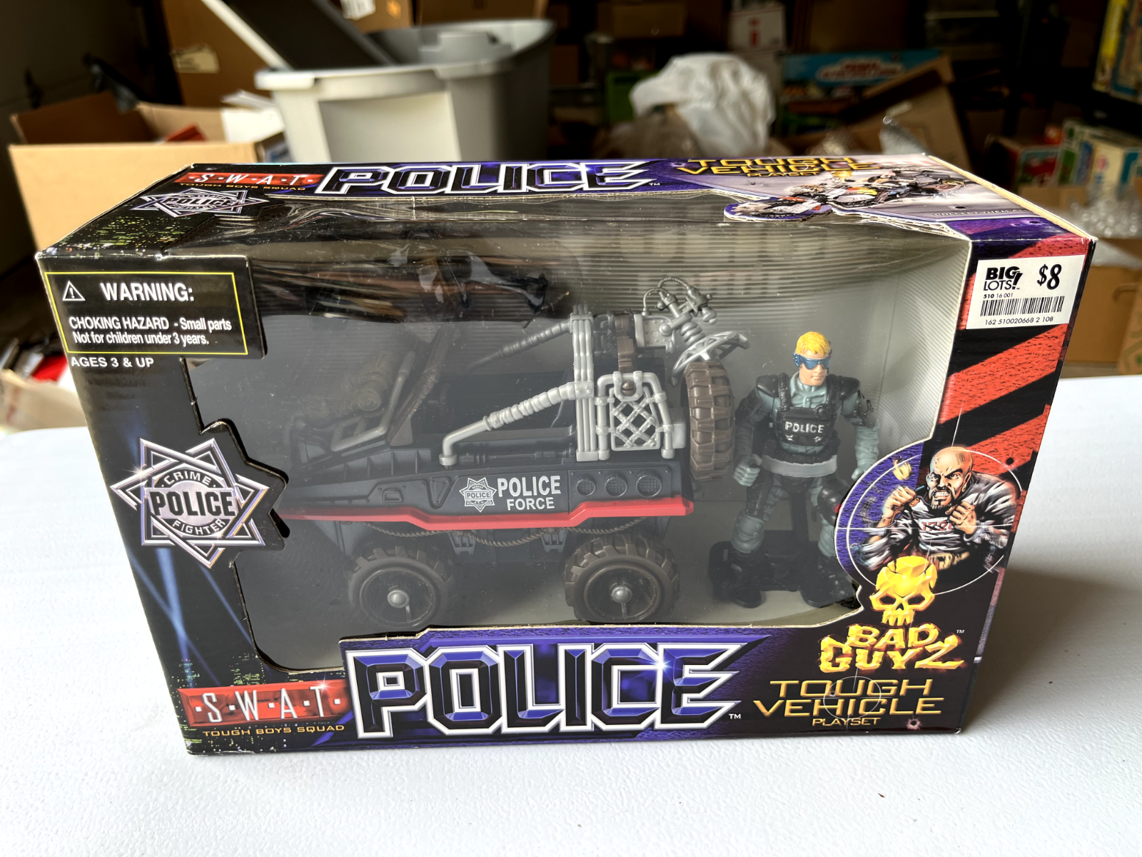 Chap Mei SWAT POLICE BAD GUYZ Tough Vehicle Crime Fighter