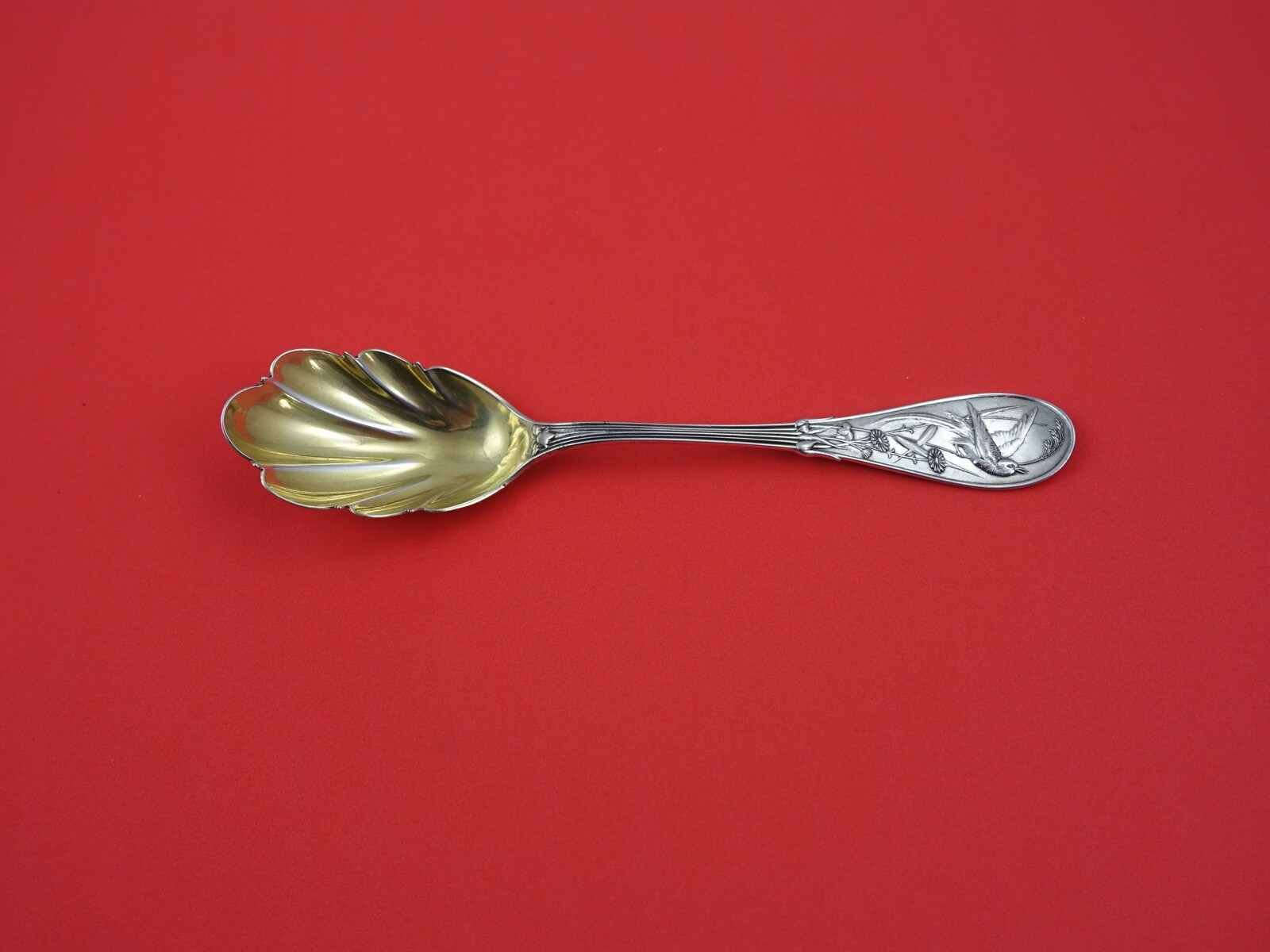 TIFFANY &Co.スプーン Japanese by Tiffany and Co Sterling Silver Preserve Spoon GW