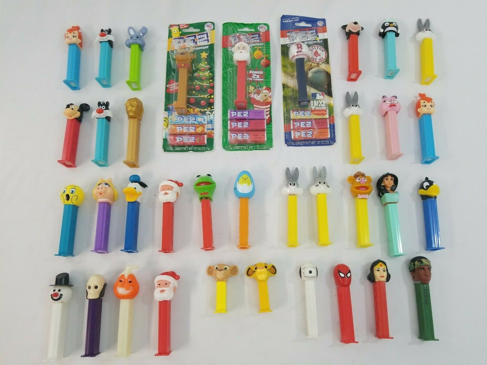 Mixed Lot 36 VTG. Pez Dispensers Linz, Star Wars, Holiday