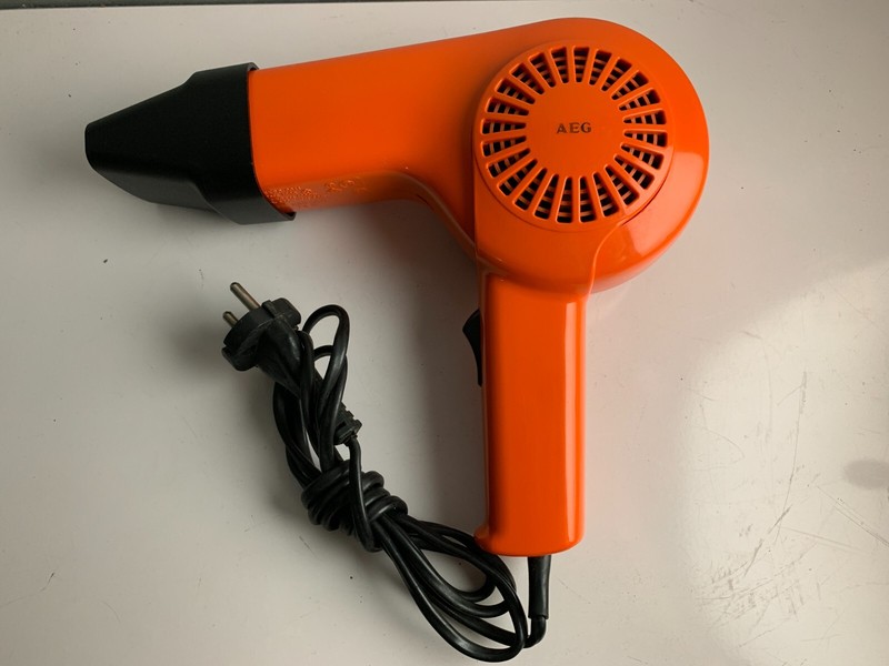 Seche Cheveux Aeg Typ Ekpo-0011 Vintage Orange