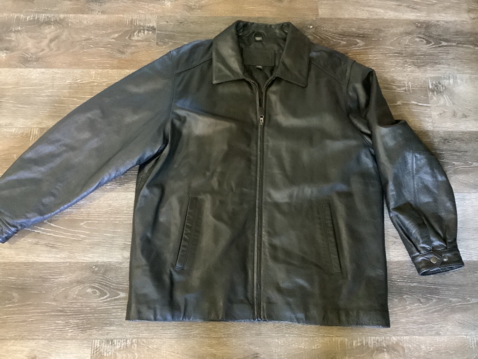 ジャケット・アウター ST.JOHN'S BAY leather jacket St. Johns Bay Vintage Leather Jacket Men's Size Extra Large