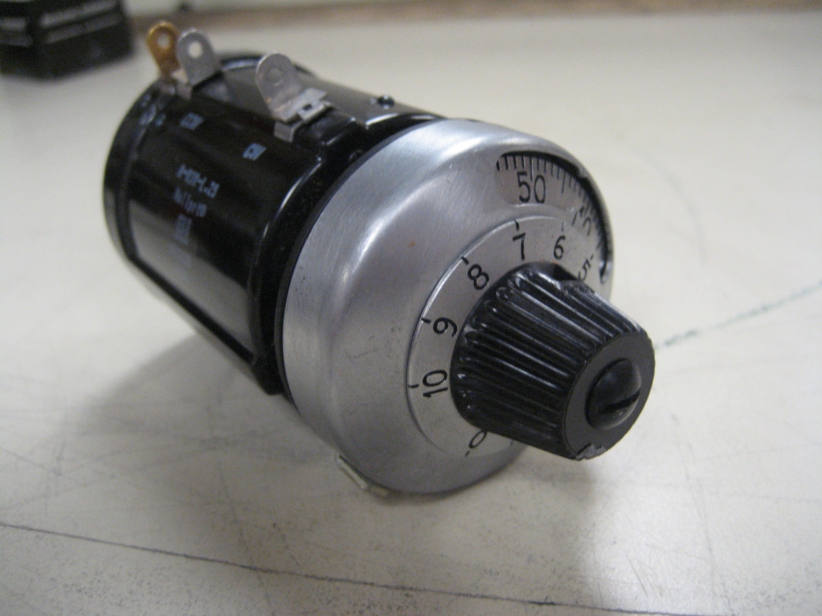 POTENTIOMETER HELIPOT 10 TURNS 1K 0.25 LIN. WITH DIAL eBay