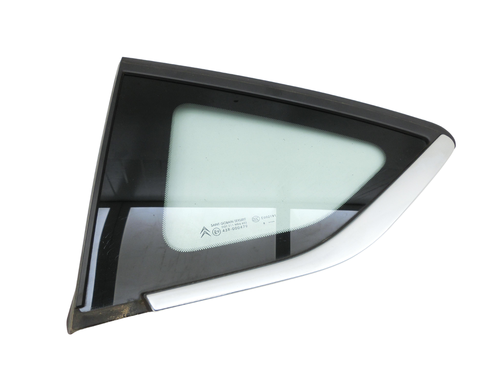 Citroen C5 08-12 Lim LH Dreieck Seitenscheibe Links Hinten  - Bild 1
