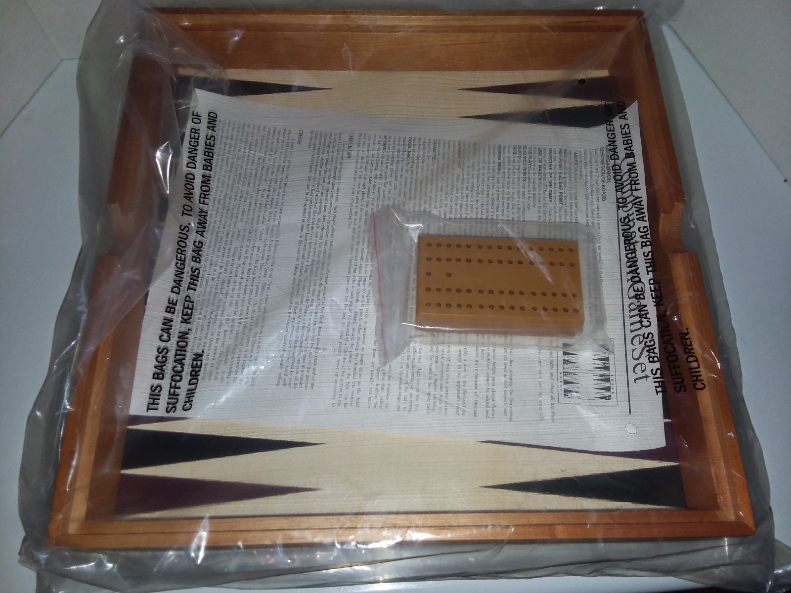 Cardinal Wood, Glass & Metal  7 Game Set - New - Limited Edition