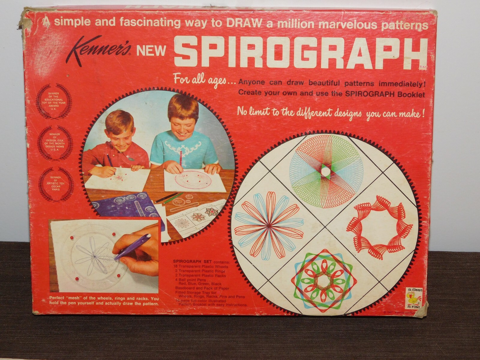 Купить Спирограф Spirograph 1967 в интернет-магазине с Ebay с доставкой ...