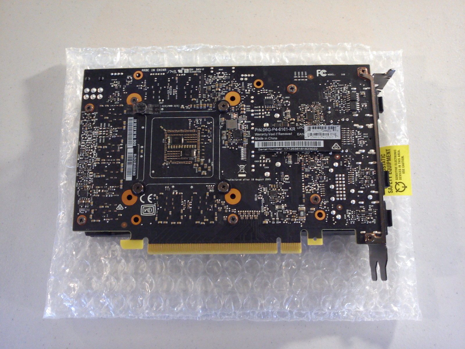 EVGA GeForce GTX 1060 GAMING 6GB GDDR5 Video Card - Used