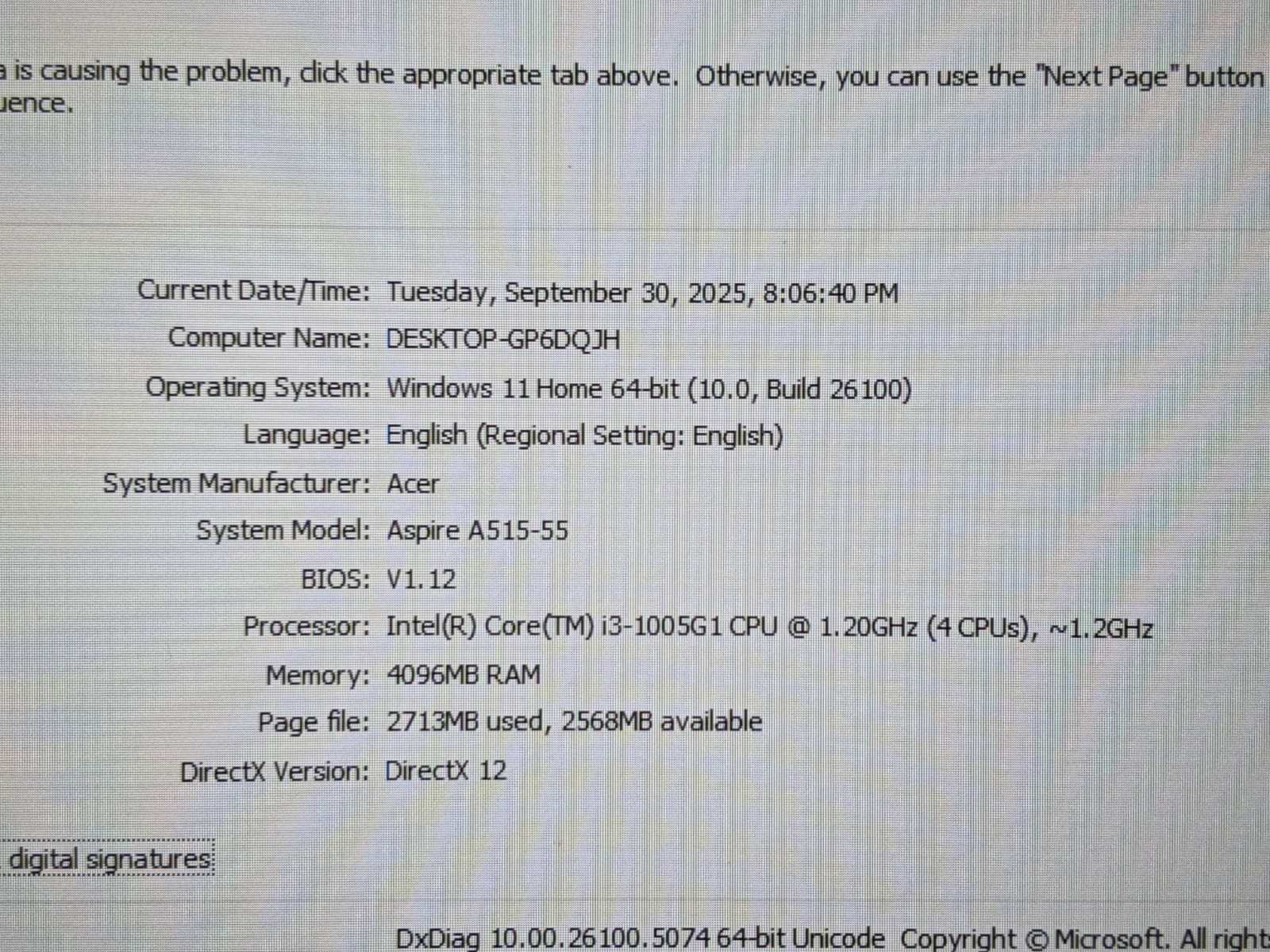 Acer Aspire A515-55-35SE 15.6" FHD i3-1005G1 4GB RAM 128GB SSD W11H - Thumbnail 18