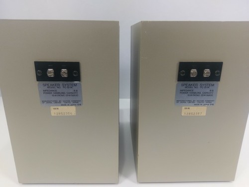 2 - JVC High Ceramic Speakers PC-B11K for JVC Model PC-R11JW Boombox Radio