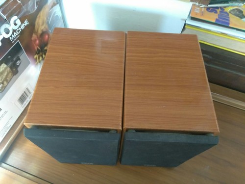 TEAC LS-MC90 Pair of Bookshelf Main Stereo Speakers Wood Shiny Glossy Finish 60W