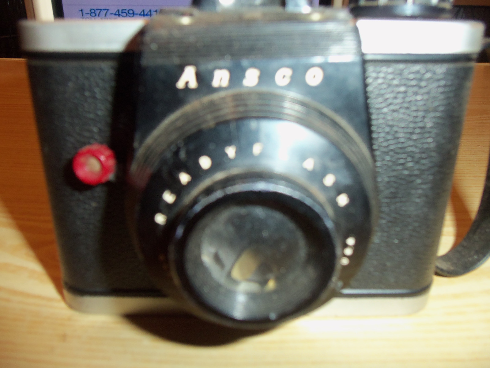 Ansco Readyflash Camera Uses 620 Film