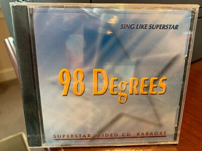 SUPERSTAR KARAOKE VIDEO CD VCD 834 98 DEGREES MULTIPLEX 12