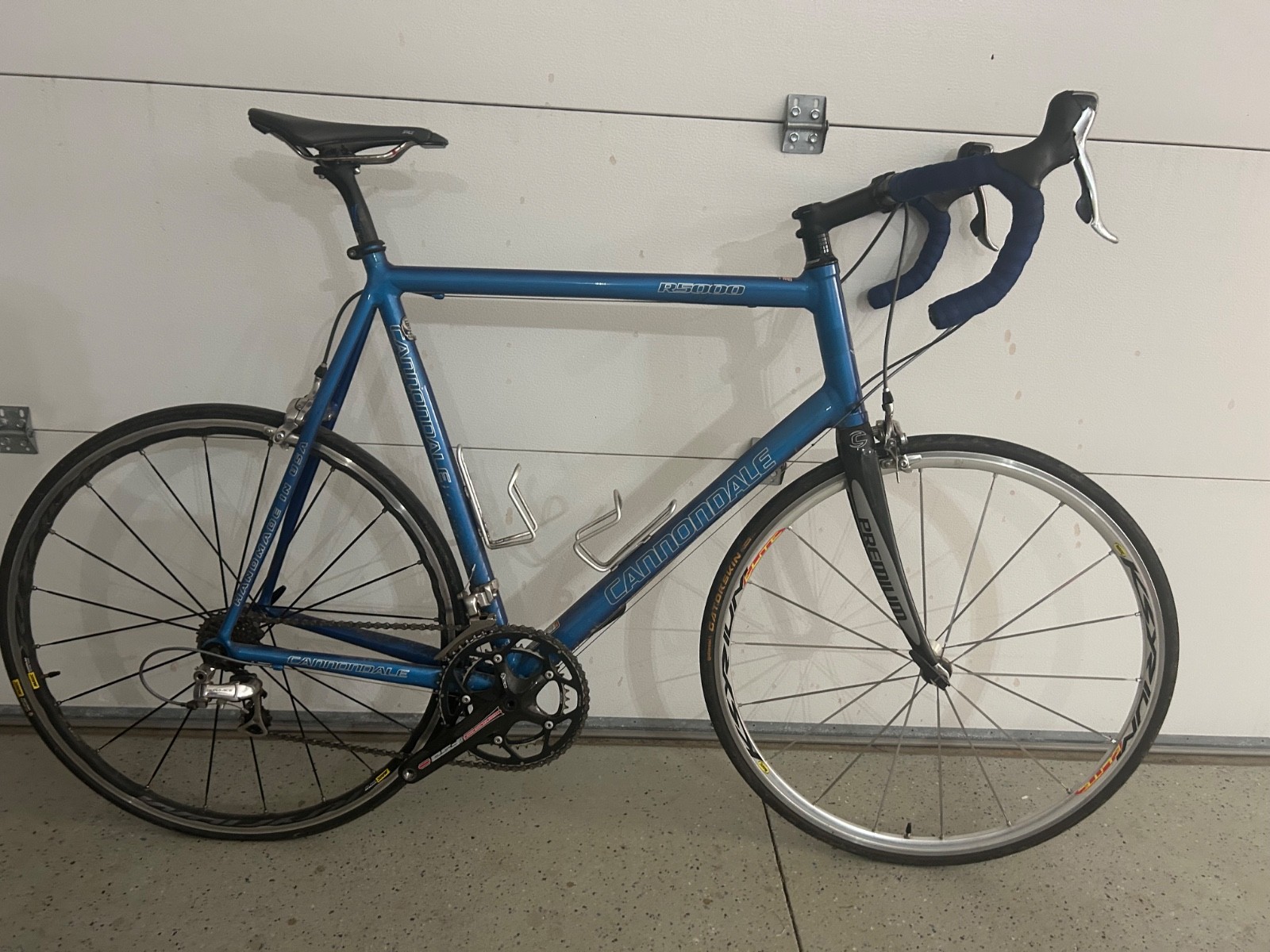 Vintage 2006 Cannondale R5000 Bike, Dura Ace, Ksyrium Elite