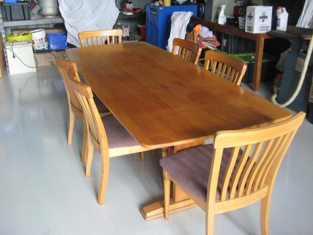 Australian made Dining Table and 6 Chairs by Parker Furniture | Dining