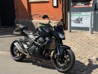 2012 / 62 reg Kawasaki Z750 naked motorcycle in Black 