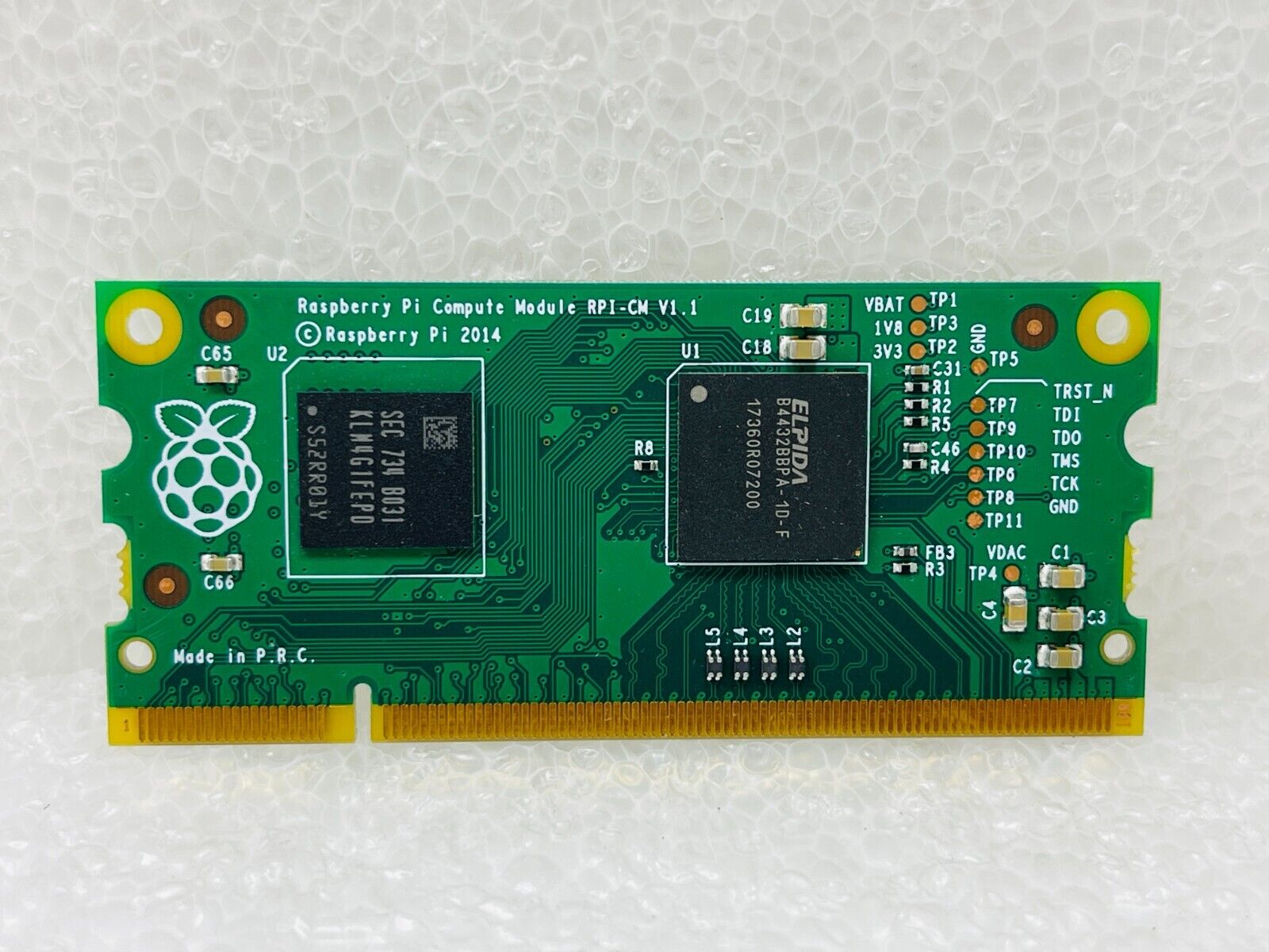 Compute Module 1 Cm1 With Bcm2835 Processor 512mb Ram 4gb Emmc