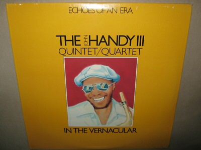 JOHN HANDY III In the Vernacular/No Coast Jazz MINTY SEALED Gatefold Double 2 LP